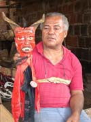 Zé Lopes with Devil - Photo by Elisabeth den Otter