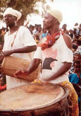 drummers - Photograph by E. den Otter